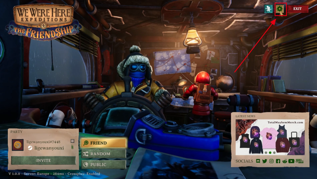 【我们曾经到此探险】中文设置+好友联机教程