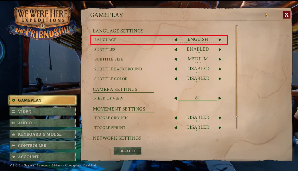 【我们曾经到此探险】中文设置+好友联机教程