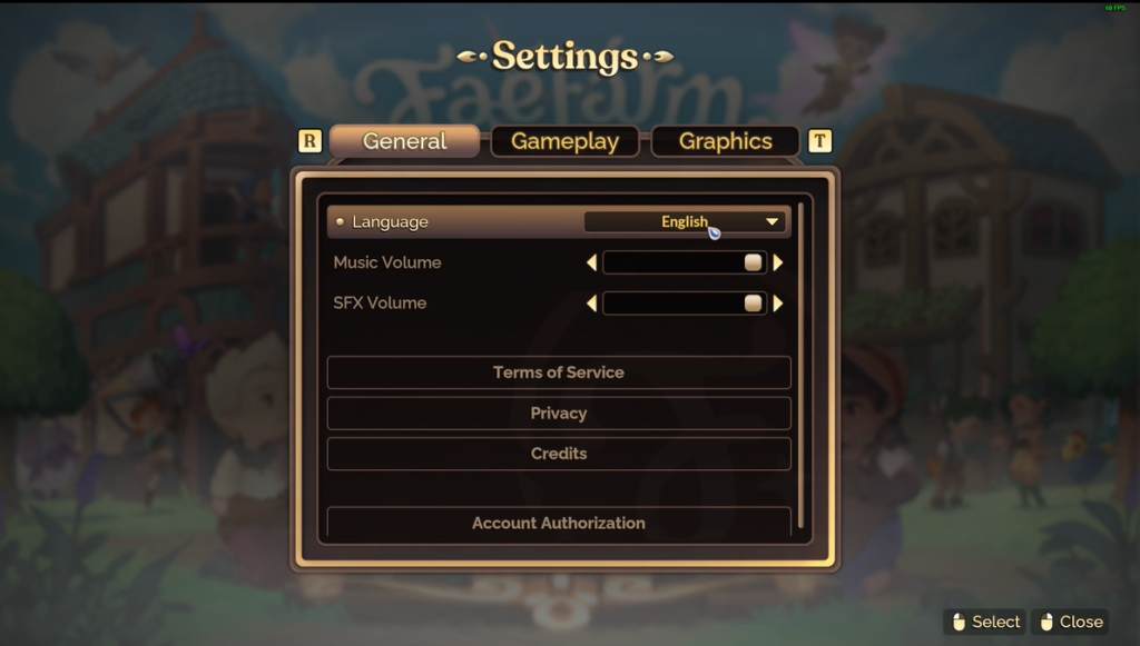 Fae Farm 【妖精农场】账号绑定+中文设置+好友联机教程