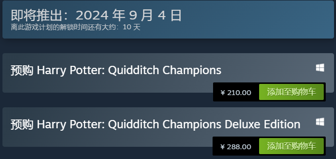 Harry Potter: Quidditch Champions 哈利·波特:魁地奇锦标赛