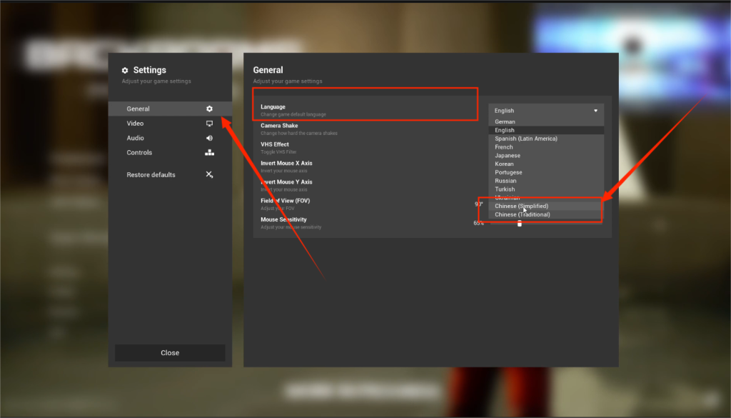 《后室录像带》中文设置以及好友联机详细教程