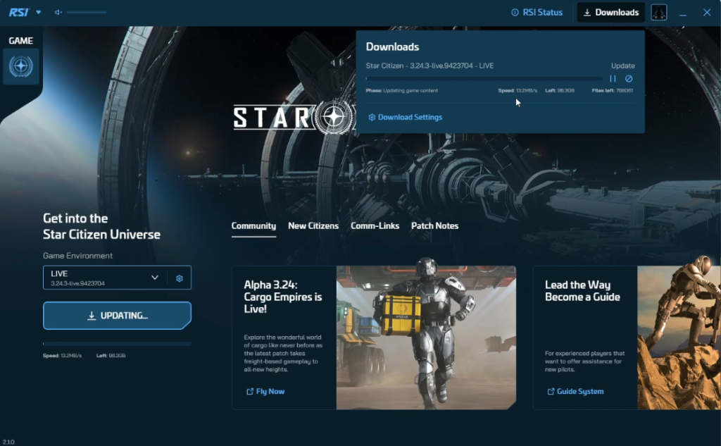 星际公民|周年限免!在哪里下载,官网地址是多少!官网打不开怎么办!详细下载注册图文教程