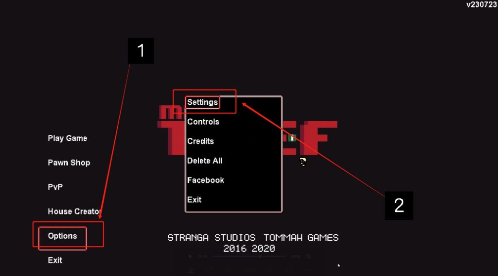 迷你盗贼Mini Thief游戏汉化中文设置/好友组队联机教程