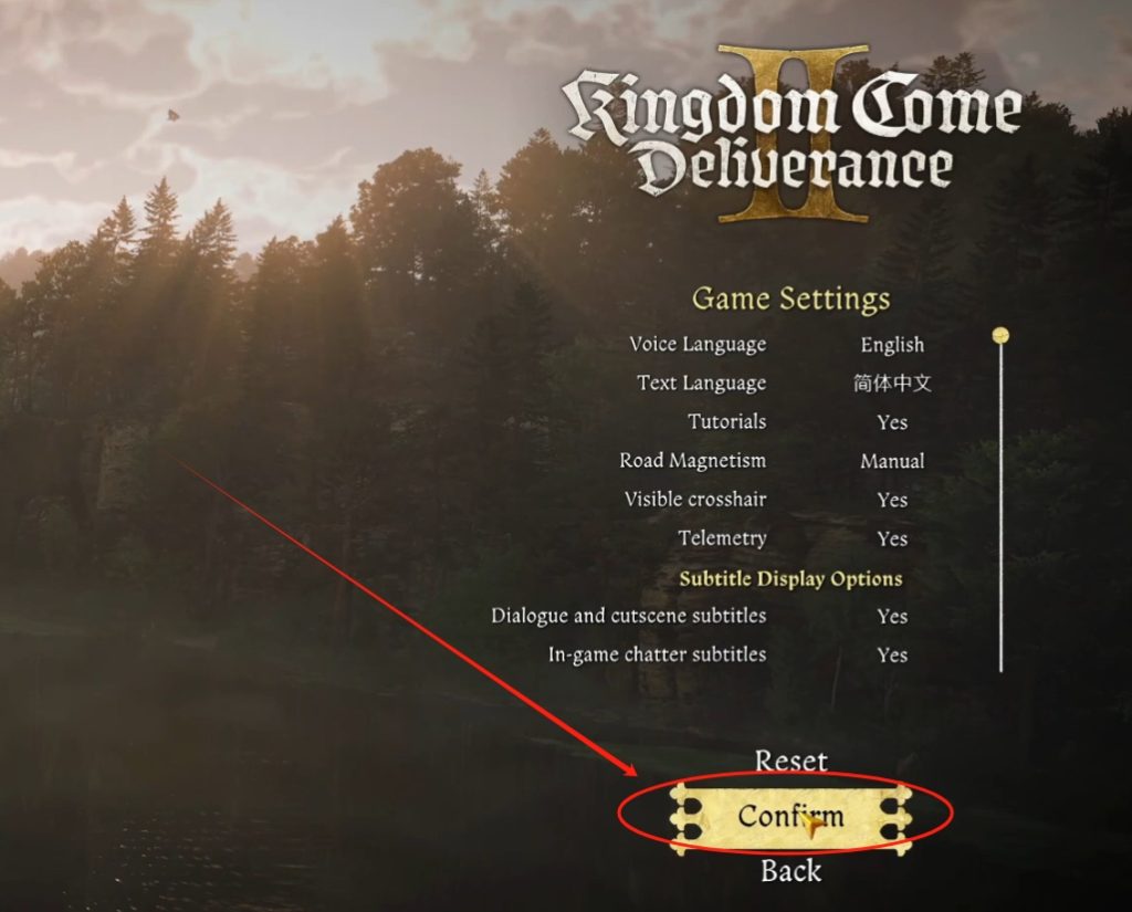 天国拯救2游戏汉化中文设置教程及免费加速器推荐